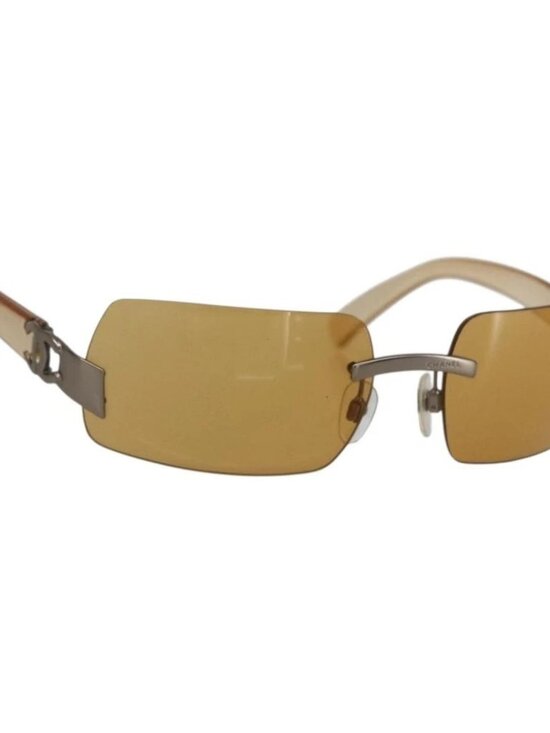 CHANEL Sunglasses plastic Brown CC Auth - Picture 2 of 11